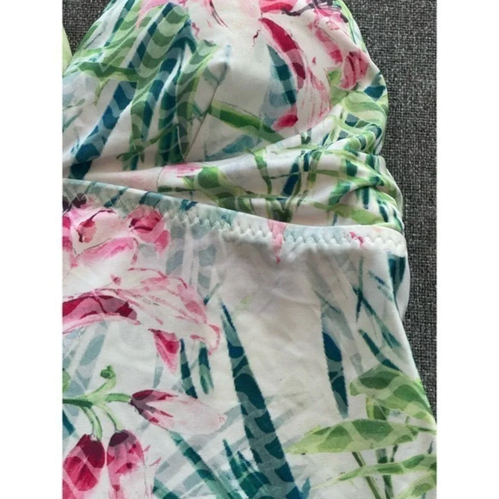 Becca‎ Lush Lagoon Tankini Top amd American Fit Bottoms Size Small